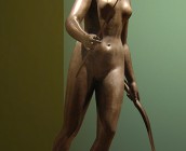 Diana huntress, by Houdon, Louvre